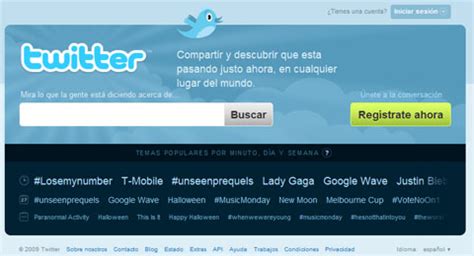 Pon Twitter en español