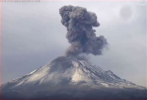 Popocatepetl volcano eruption video january 2016   Strange ...