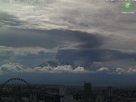 Popocatepetl volcano explodes three times on Sept 23 in ...