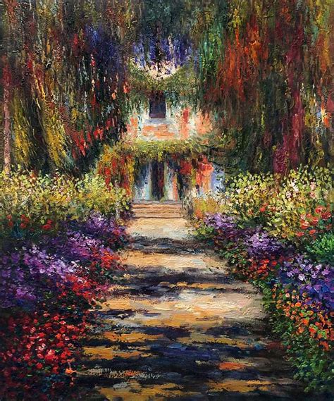 Popular Monet Paintings Garden Buy Cheap Monet Paintings ...