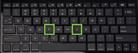 ¿Por qué las letras F y J tienen una rayita en el teclado ...