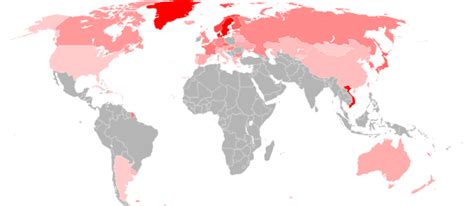 Porcentaje de ateos en el mundo