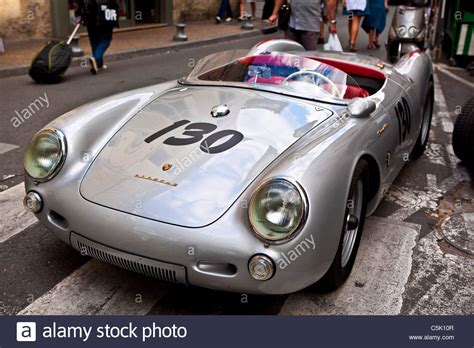 Porsche Spyder 550  James Dean s replica Stock Photo ...