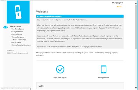 Portal de usuarios para el Servidor Azure MFA | Microsoft Docs