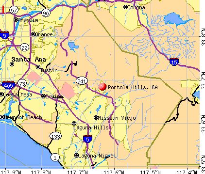Portola Hills, California  CA 92679  profile: population ...
