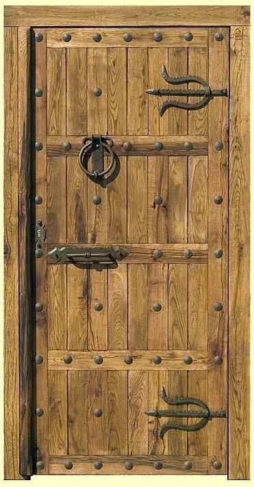 PORTON CLASICO   Puertas rusticas, puertas de madera ...