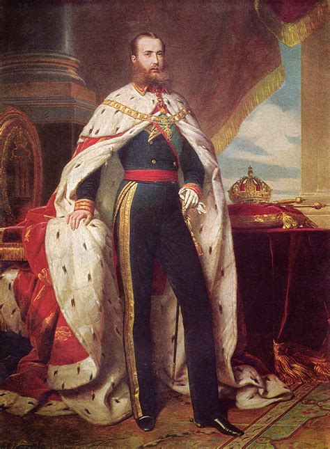 Portrait of Maximilian I of Mexico   Franz Xaver ...
