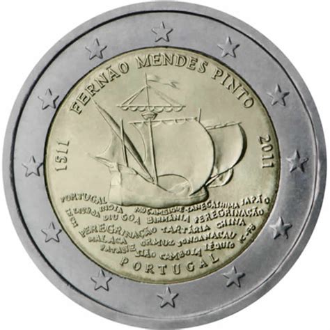 Portugal   2 euro commémorative 2011   Valeur des pièces ...