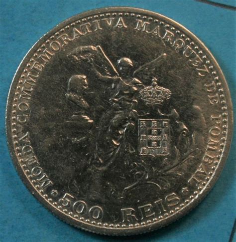 Portugal Monarquia   D. Manuel II   1908 1910     500 Reis ...