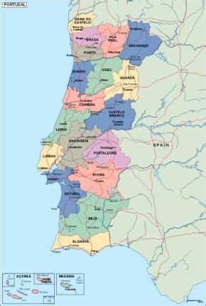 Portugal Vector Maps. Cartography Illustrator and eps ...
