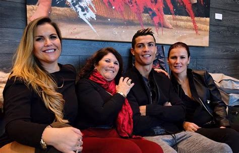 Portugal’s Pride Cristiano Ronaldo and his immediate family