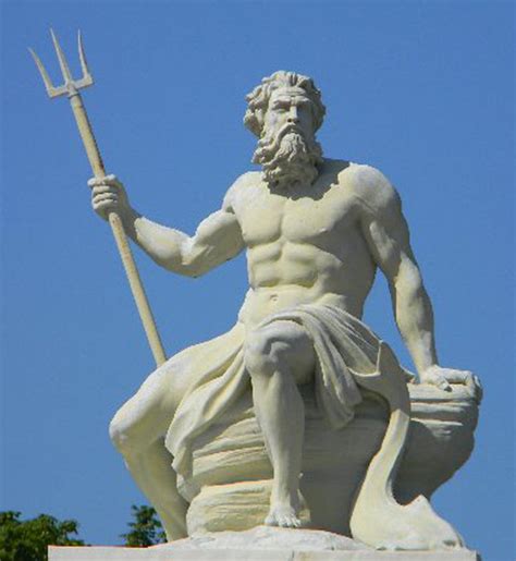 Poseidon Greek God Statue | Car Interior Design