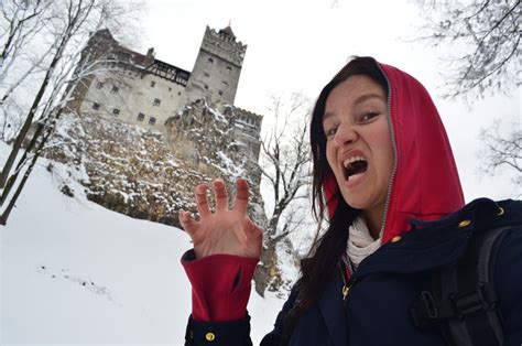 Posh Peles castle and simple Dracula s Bran castle in Romania