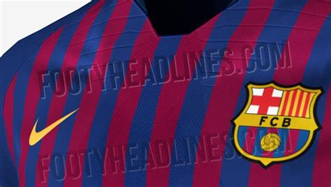 Posible nueva equipación del FC Barcelona 2018 2019