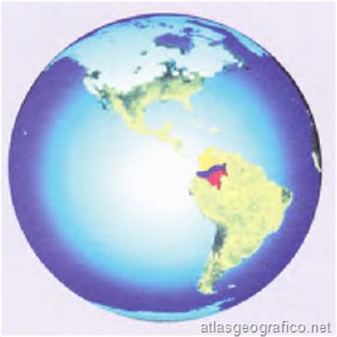 Posición Astronómica de Colombia   Atlas geografico