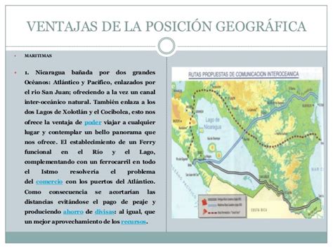Posición geográfica de nicaragua