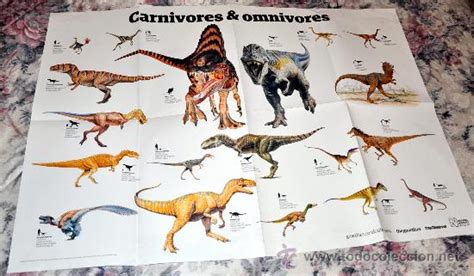 poster de dinosaurios carnivoros y omnivoros     Comprar ...