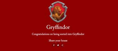 Pottermore s Hogwarts House sorting quiz is back online