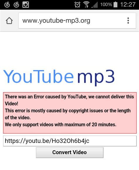 Pourquoi Convertisseur YouTube MP3 Ne Fonctionne Pas