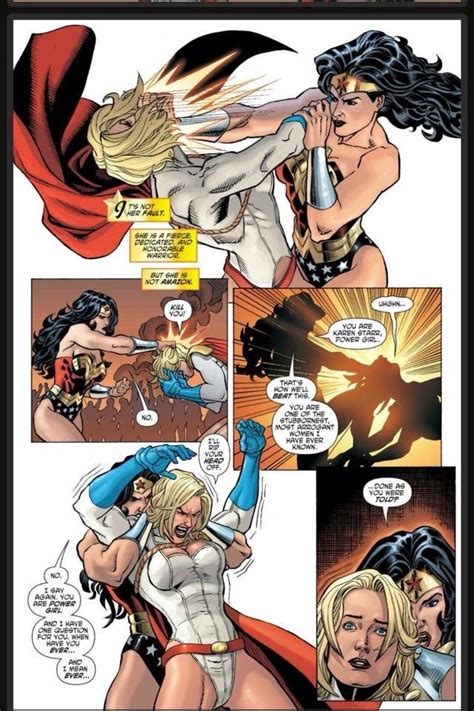 Powergirl vs Wonder Woman 7 | Powergirl | Pinterest ...
