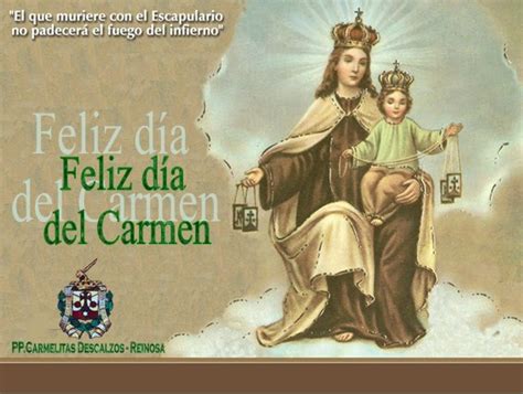 PP. Carmelitas Descalzos Reinosa: Feliz día del Carmen