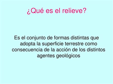 PPT   EL RELIEVE TERRESTRE PowerPoint Presentation   ID ...
