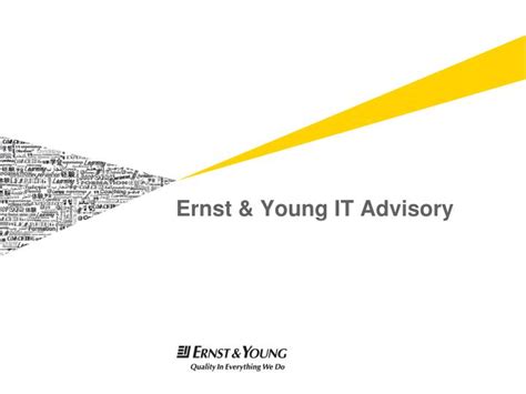 PPT   Ernst & Young IT Advisory PowerPoint Presentation ...