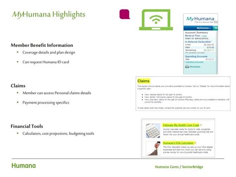PPT   Humana Cares SeniorBridge Internal/External ...