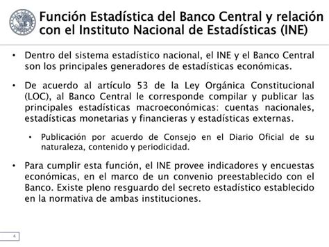 PPT   Nueva Ley INE Banco Central de Chile PowerPoint ...