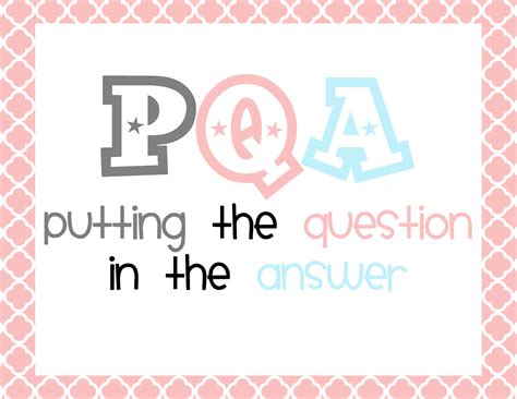 PQA and Constructed Response | Tales from Outside the ...
