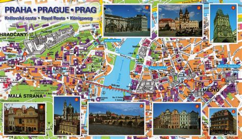 Praga Monumentos Mapa