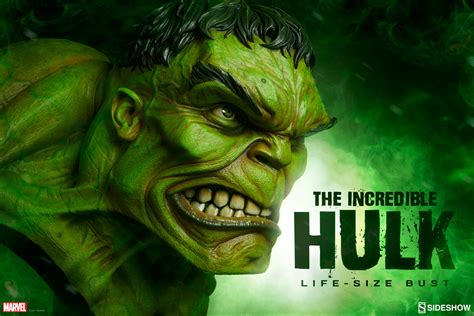 Pre Order the Hulk Life Size Bust from Sideshow   The ...