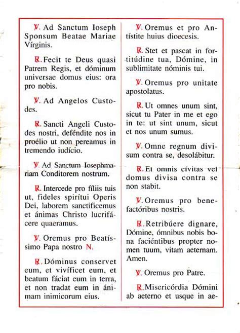 Preces   Opus Dei info
