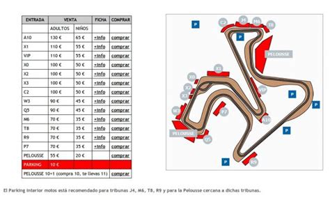 Precios de las entradas del Gran Premio de España de ...