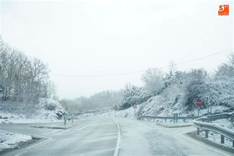 Preciosos paisajes nevados y normalidad en las carreteras