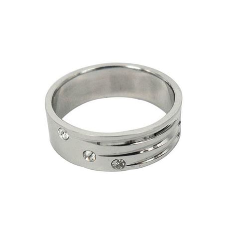 Preciozzo   anillo de acero inoxidable para hombre  56  5.90