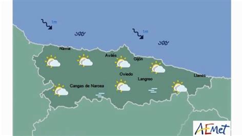 Predicción del tiempo para Asturias 29 de junio AEMET ...