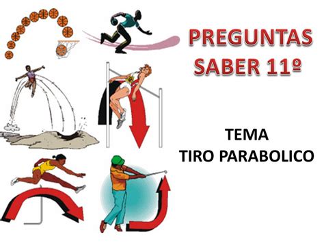 PREGUNTAS SABER 11º TEMA TIRO PARABOLICO.   ppt video ...