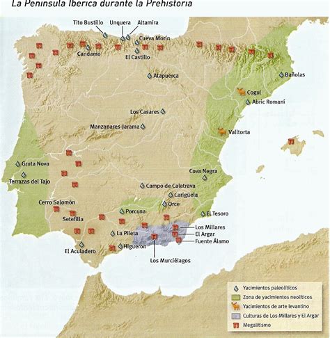 Prehistoria en la Península Ibérica: Paleolítico y ...