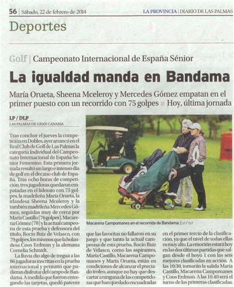 Prensa | GOLF DE CANARIAS