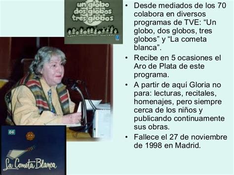 Presentación de Gloria Fuertes