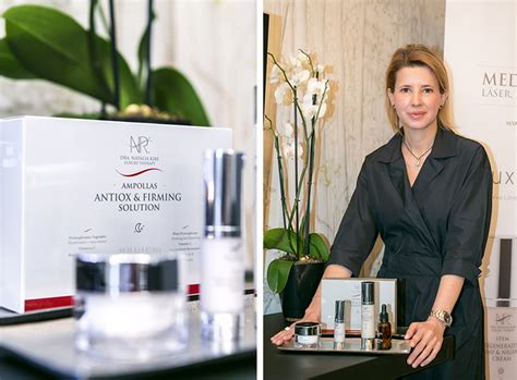Presentación de la nueva línea cosmética NR Luxury Therapy