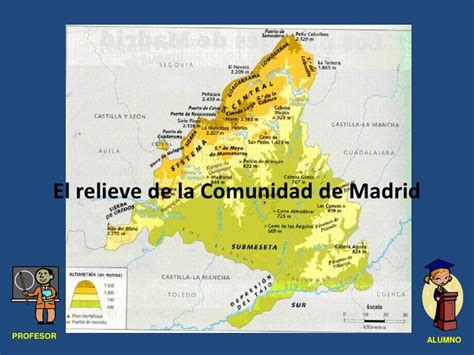 Presentación del relieve de la Comunidad de Madrid
