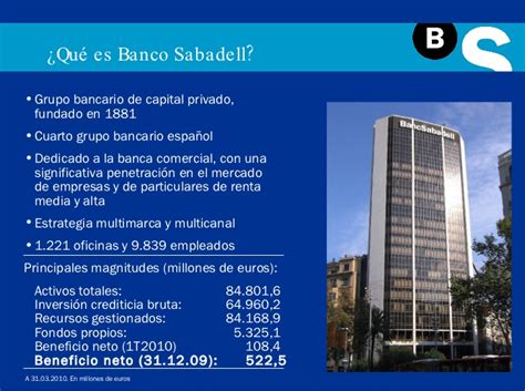 Presentación Institucional Banco Sabadell