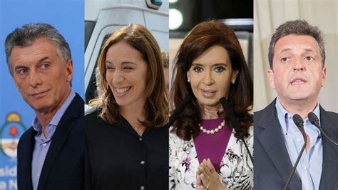 Presidenciables 2019: Cristina, Vidal, Macri y Massa ...