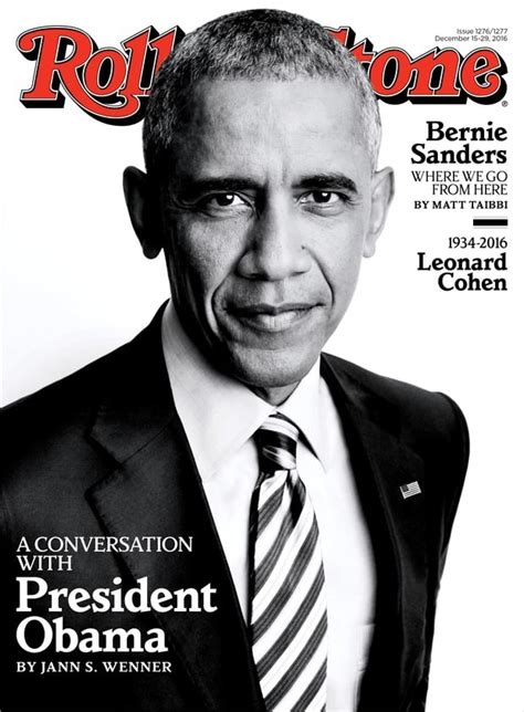 President Barack Obama Covers Rolling Stone Magazine ...