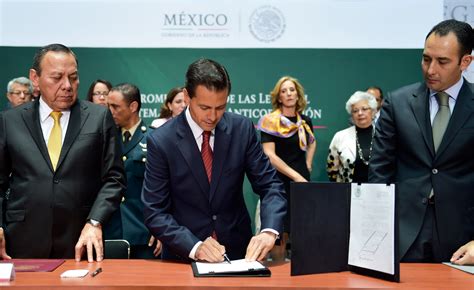 President Enrique Peña Nieto Enacts National Anti ...