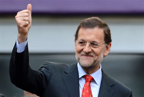 Presidente de España, Mariano Rajoy felicita a Sebastián ...