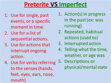 Pretérito vs Imperfecto Día 1   ppt video online download