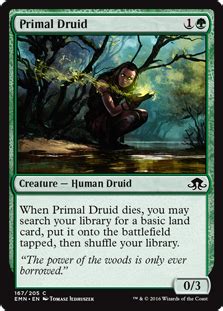 Primal Druid   Creature   Cards   MTG Salvation